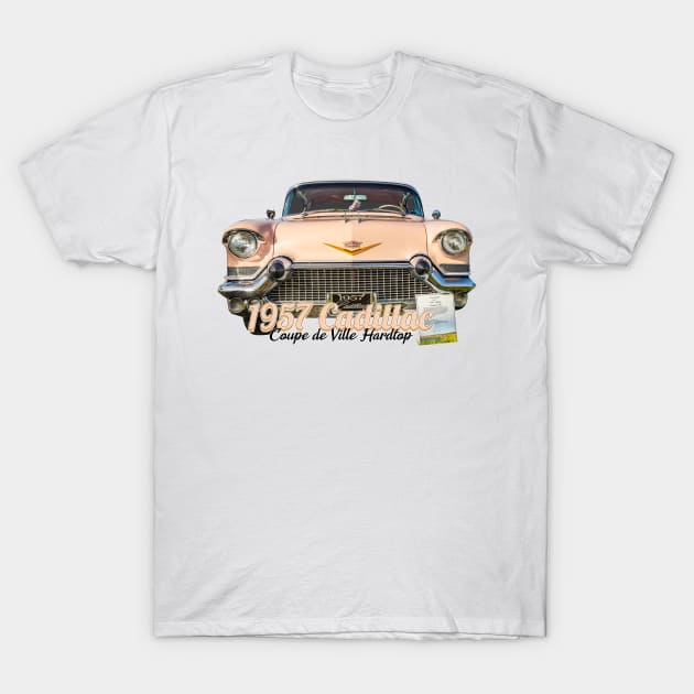 1957 Cadillac Coupe de Ville T-Shirt by Gestalt Imagery